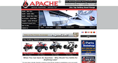 Desktop Screenshot of apachequads.com